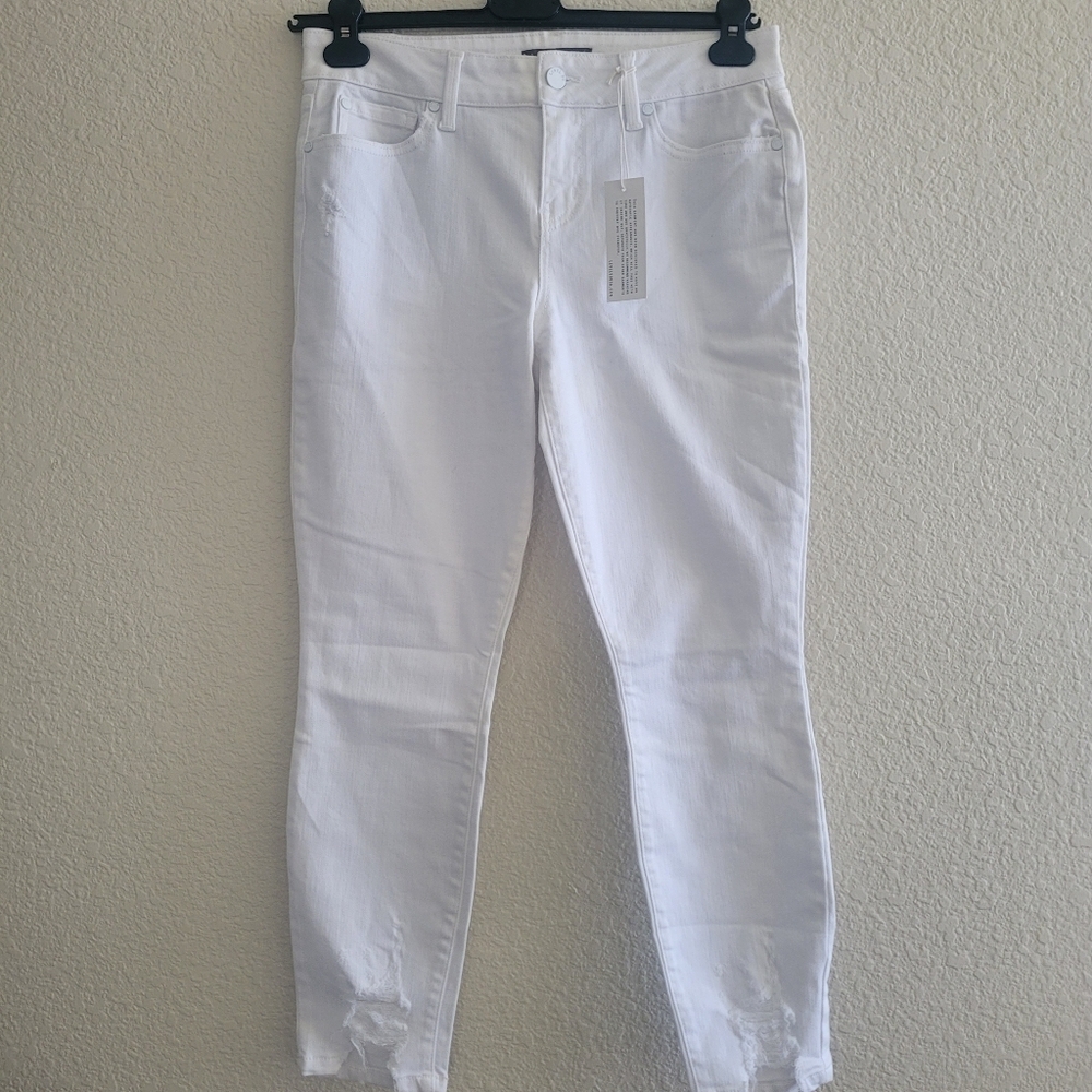 Level 99 NWT Evening Shadow White Jeans size 29